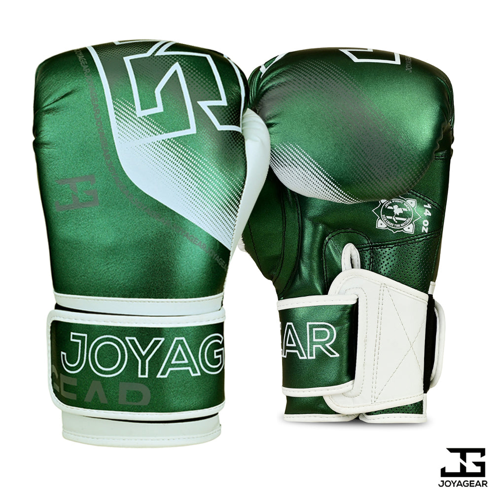 The Joyagear "Evolution"Gloves - Green-White