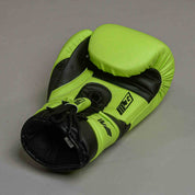 Joyagear Performance V2 Veters Bokshandschoenen Limoengroen/Zwart