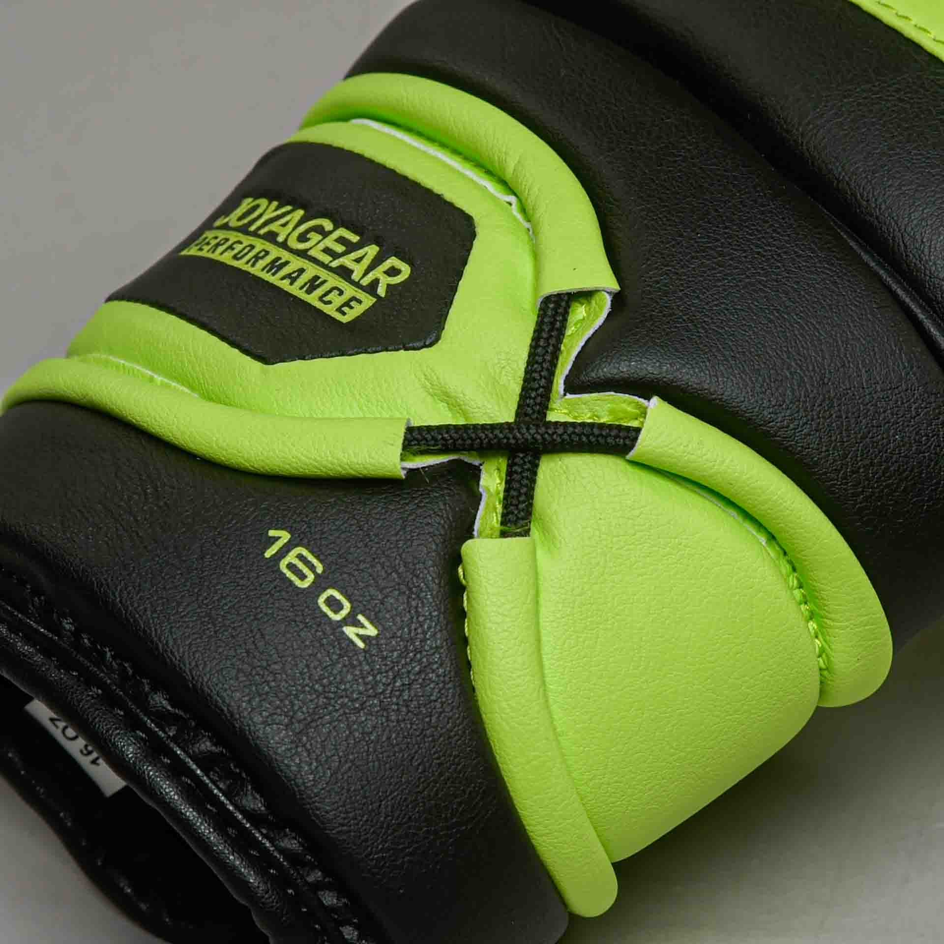 Joyagear Performance V2 Veters Bokshandschoenen Limoengroen/Zwart