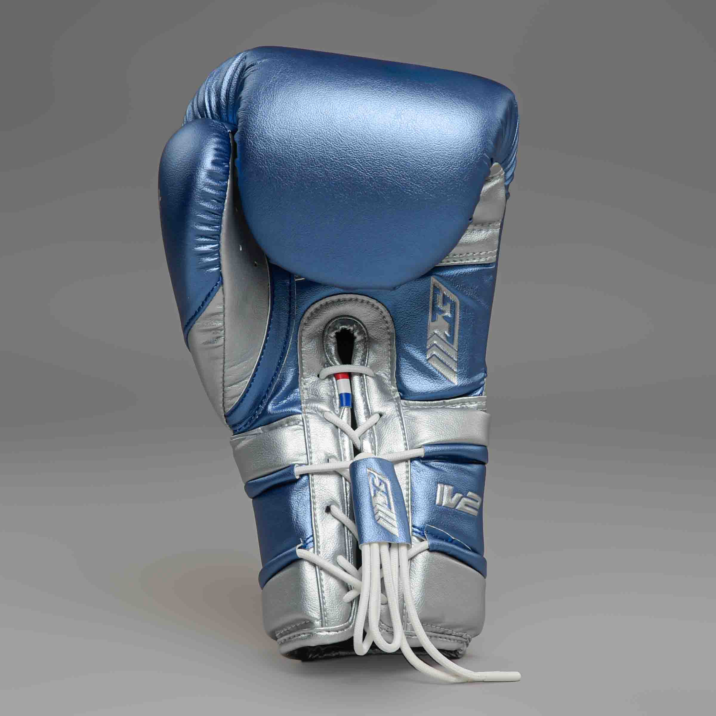 Joyagear Performance V2 Veters Bokshandschoenen Blauw/Zilver