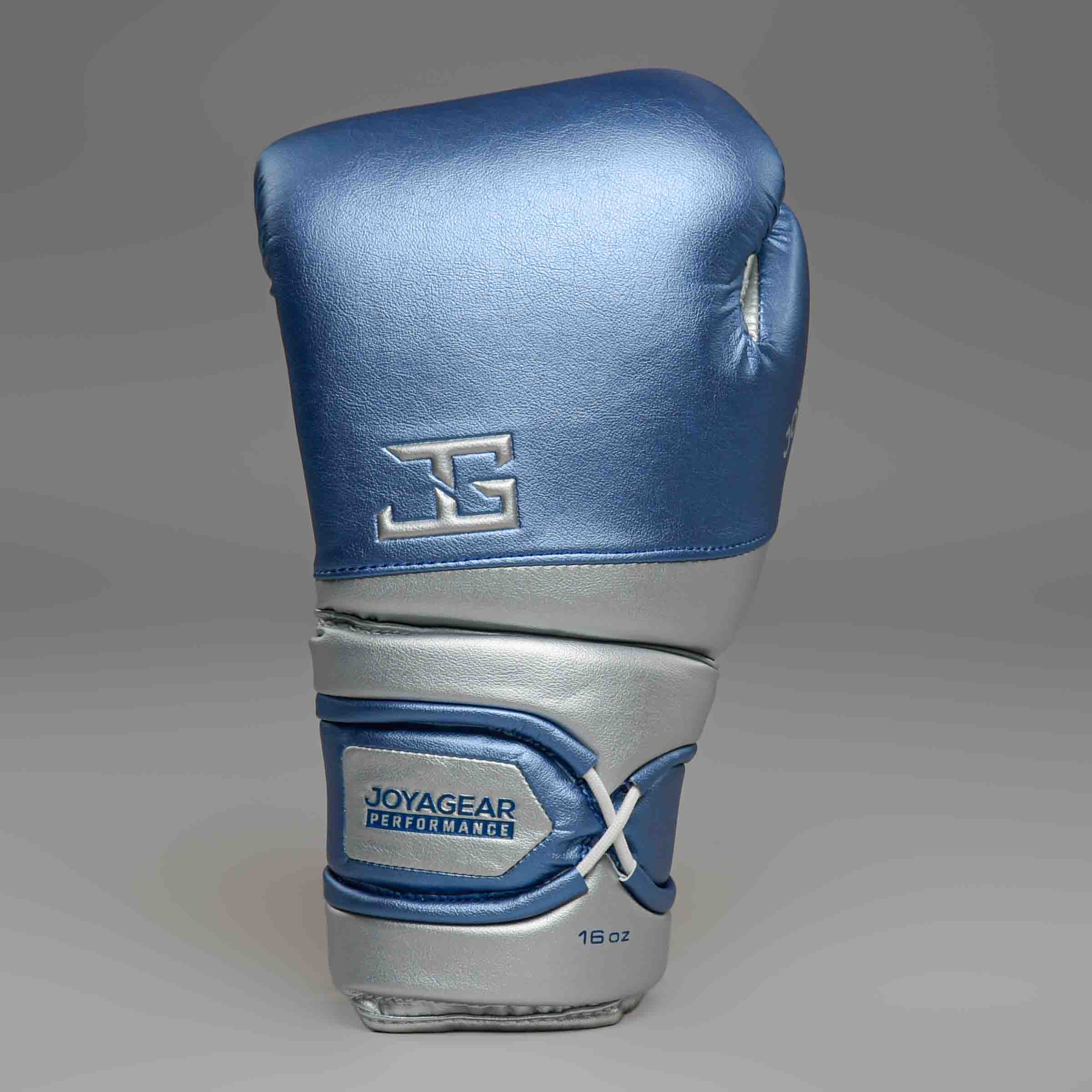 Joyagear Performance V2 Veters Bokshandschoenen Blauw/Zilver
