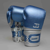 Joyagear Performance V2 Veters Bokshandschoenen Blauw/Zilver