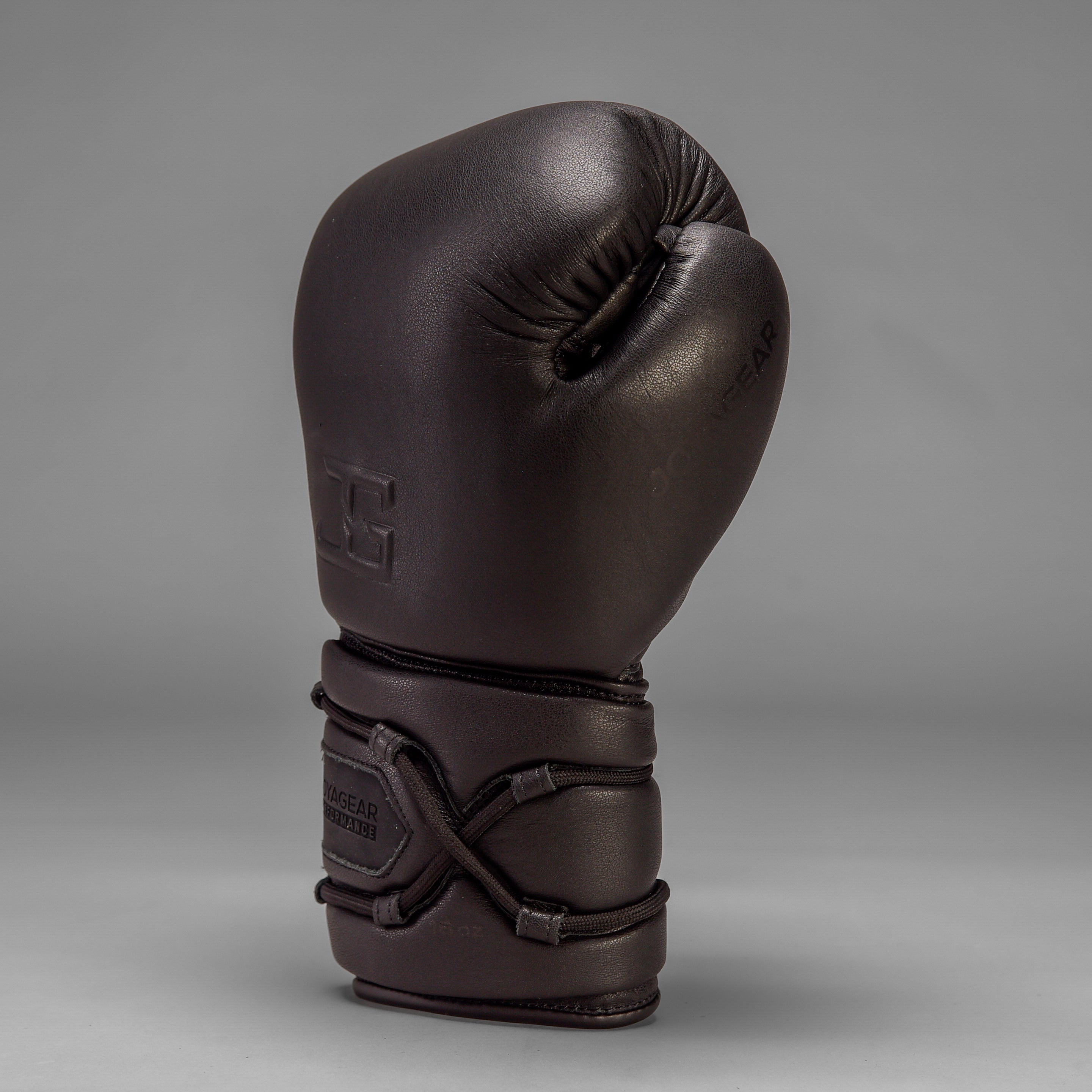 Joyagear Elite Performance Laces Boxing Gloves Leather White