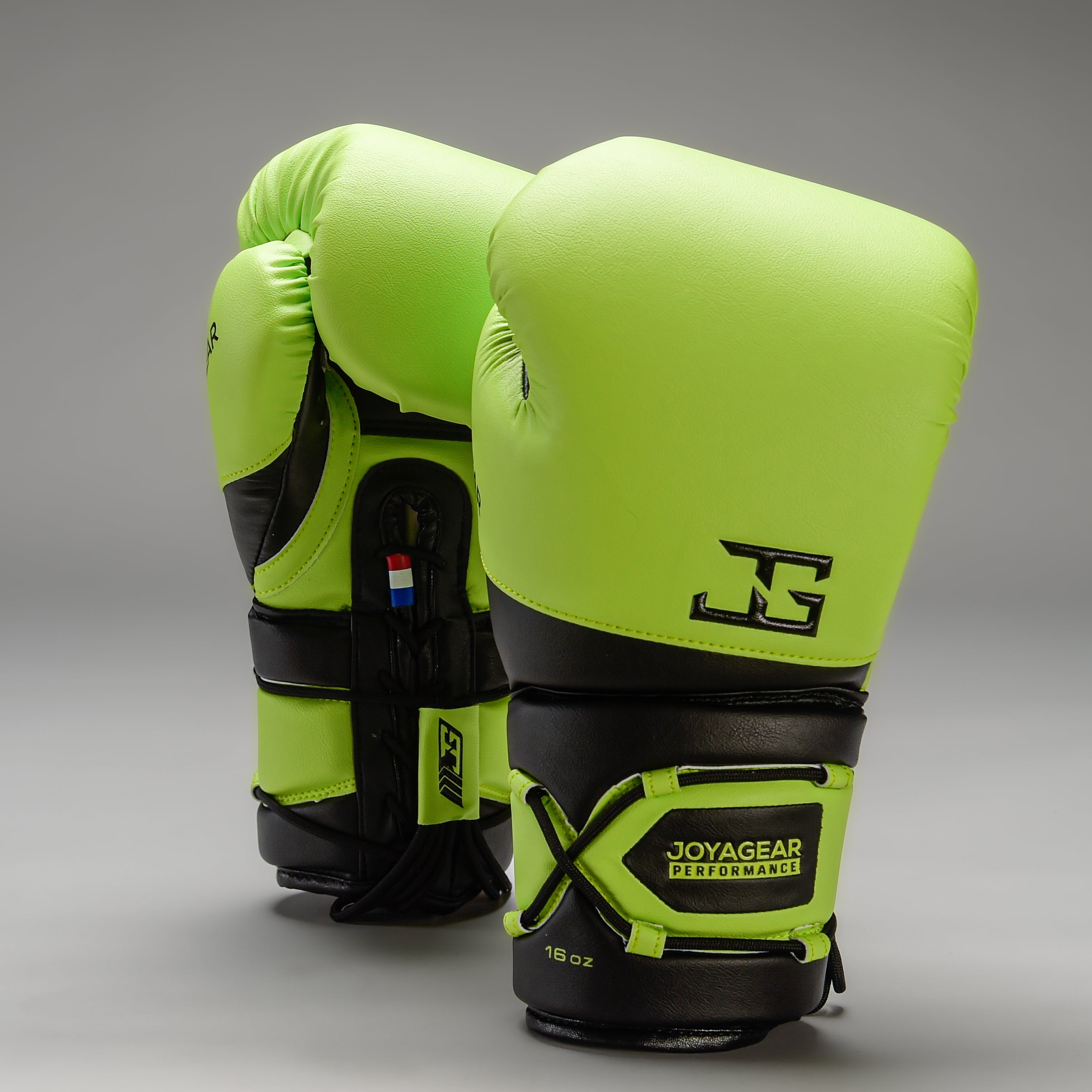 Joyagear Performance Veters Bokshandschoenen Limoengroen/Zwart