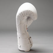 Joyagear Elite Performance Laces Boxing Gloves Leather White