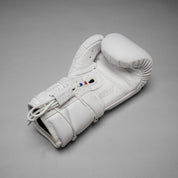 Joyagear Elite Performance Laces Boxing Gloves Leather White