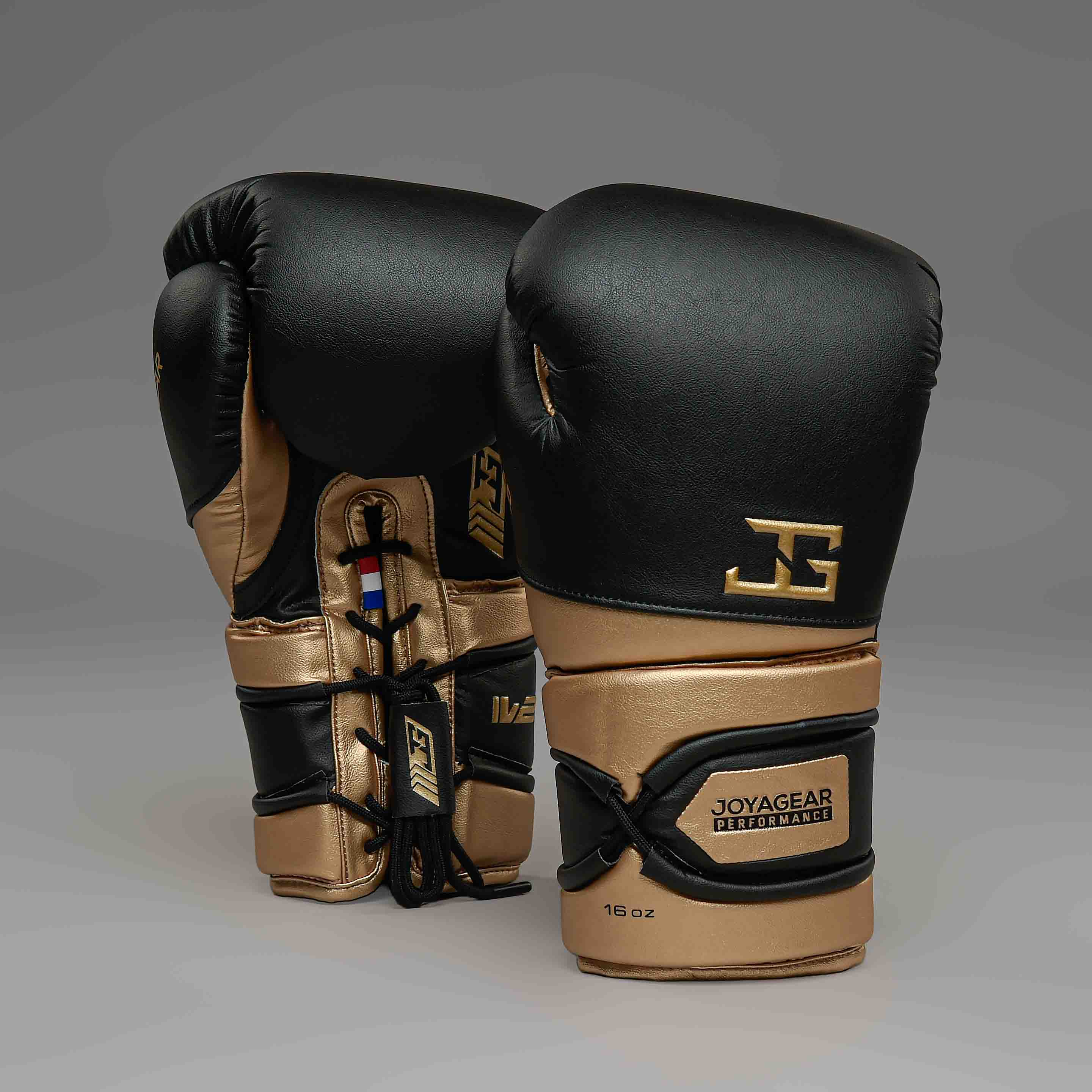 Joyagear Performance V2 Veters Bokshandschoenen Zwart/Goud