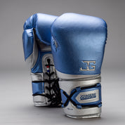 Joyagear Performance Veters Bokshandschoenen Blauw/Zilver