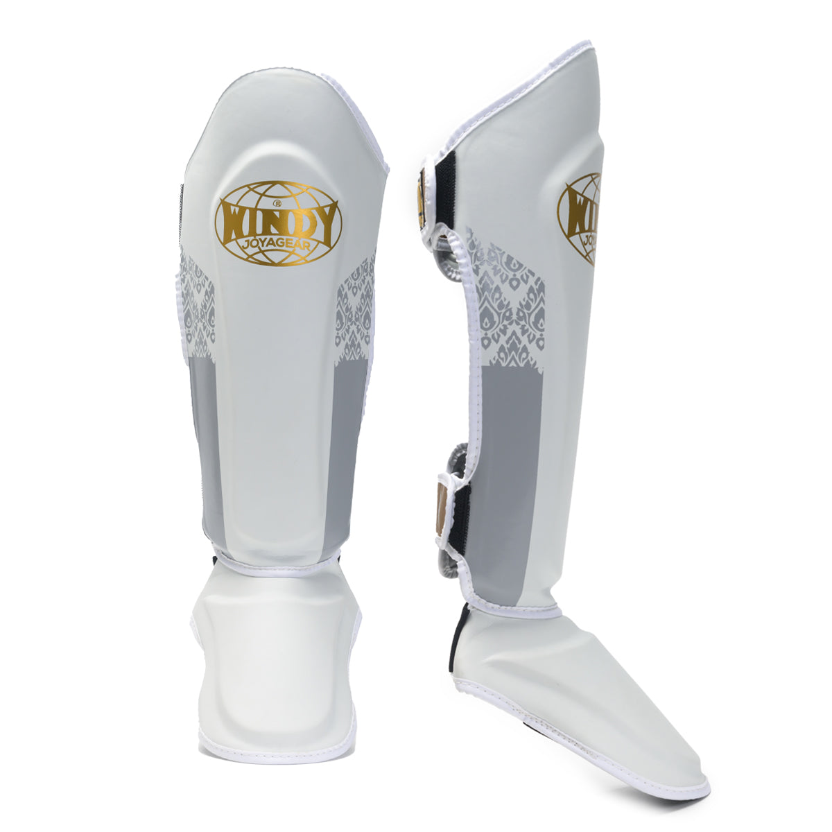 Joyagear X Windy Shinguards White/Gold