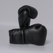 Joyagear Elite Performance Boxing Gloves Leather Black