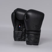 Joyagear Elite Performance Boxing Gloves Leather Black