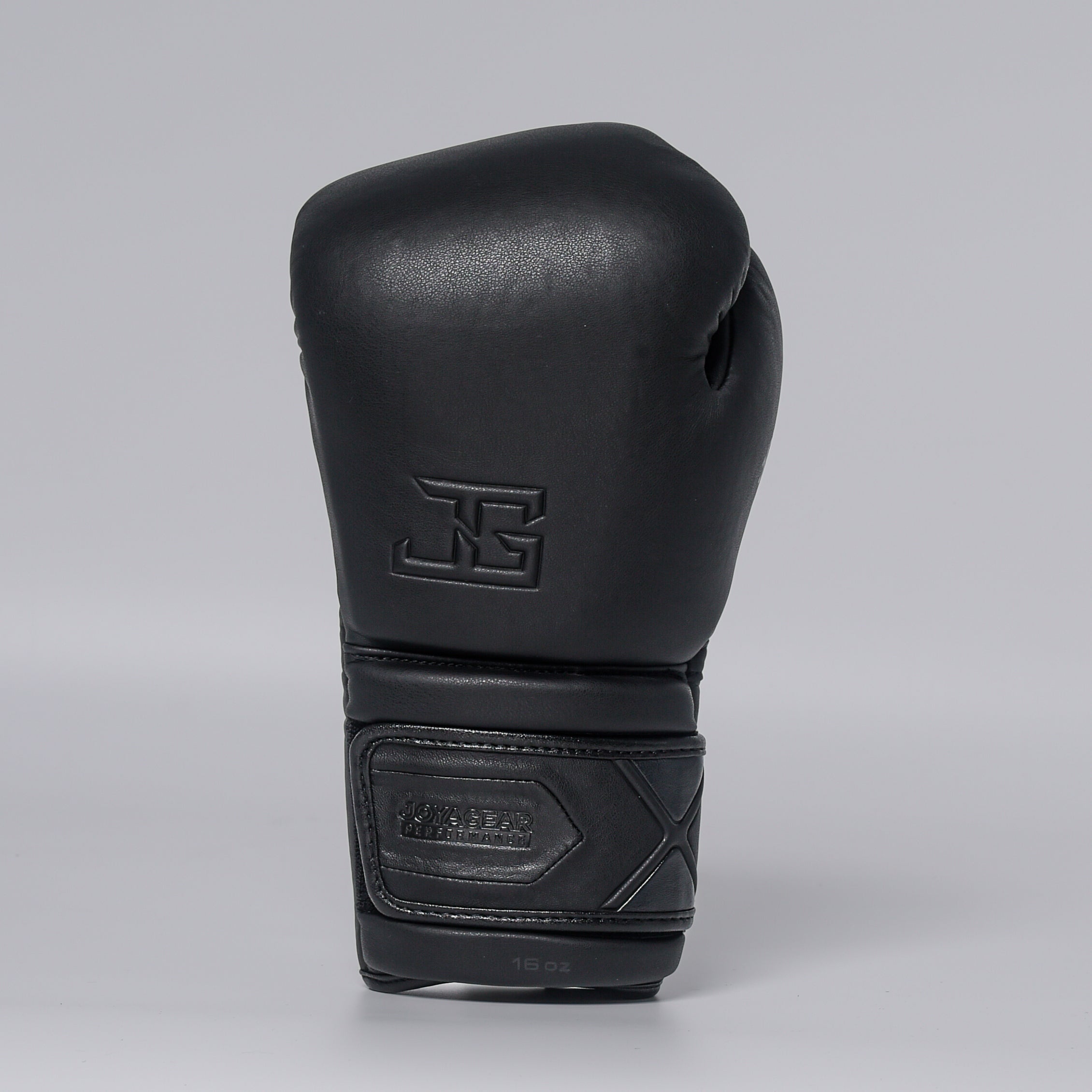Joyagear Elite Performance Boxing Gloves Leather Black