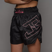 Joyagear Strike Kickboksbroek Dames Zwart/Roze