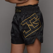 Joyagear Strike Kickboksbroek Dames Zwart/Goud