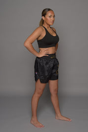 Joyagear Strike Kickboksbroek Dames Zwart/Goud