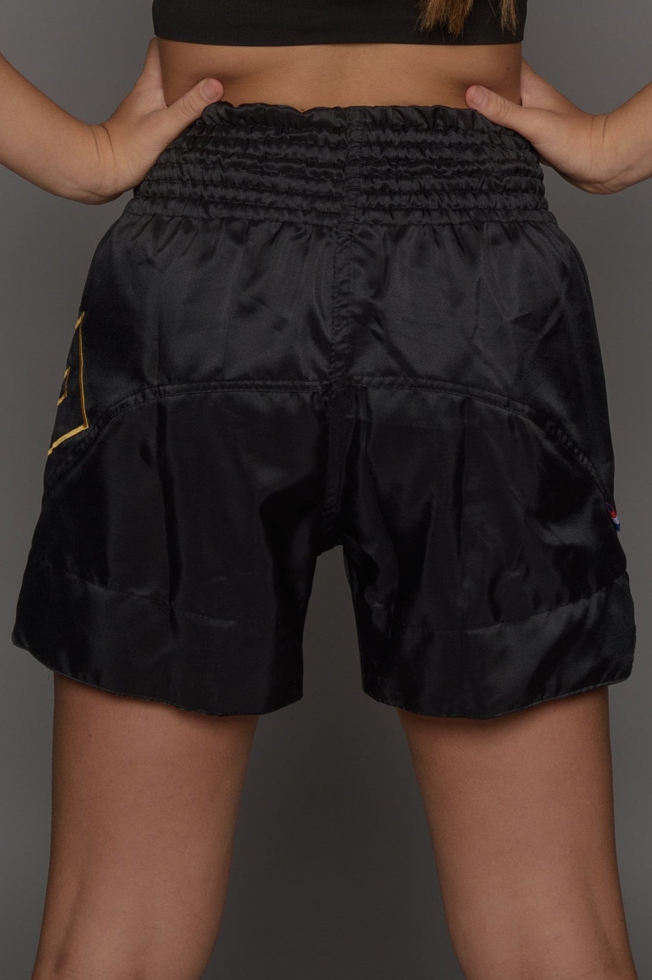 Joyagear Strike Kickboksbroek Dames Zwart/Goud