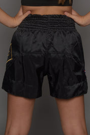 Joyagear Strike Kickboksbroek Dames Zwart/Goud