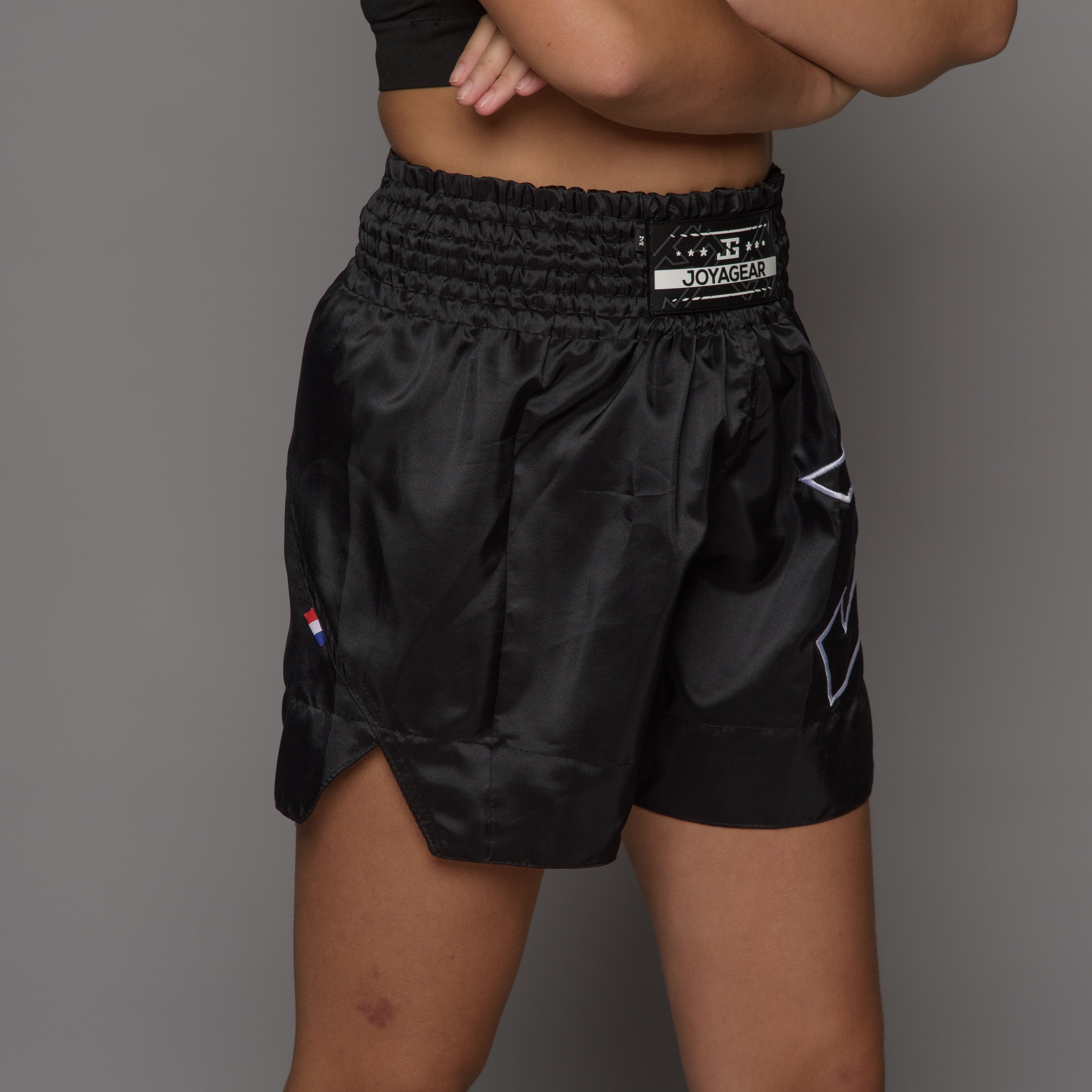 Joyagear Strike Kickboksbroek Dames Zwart/Wit