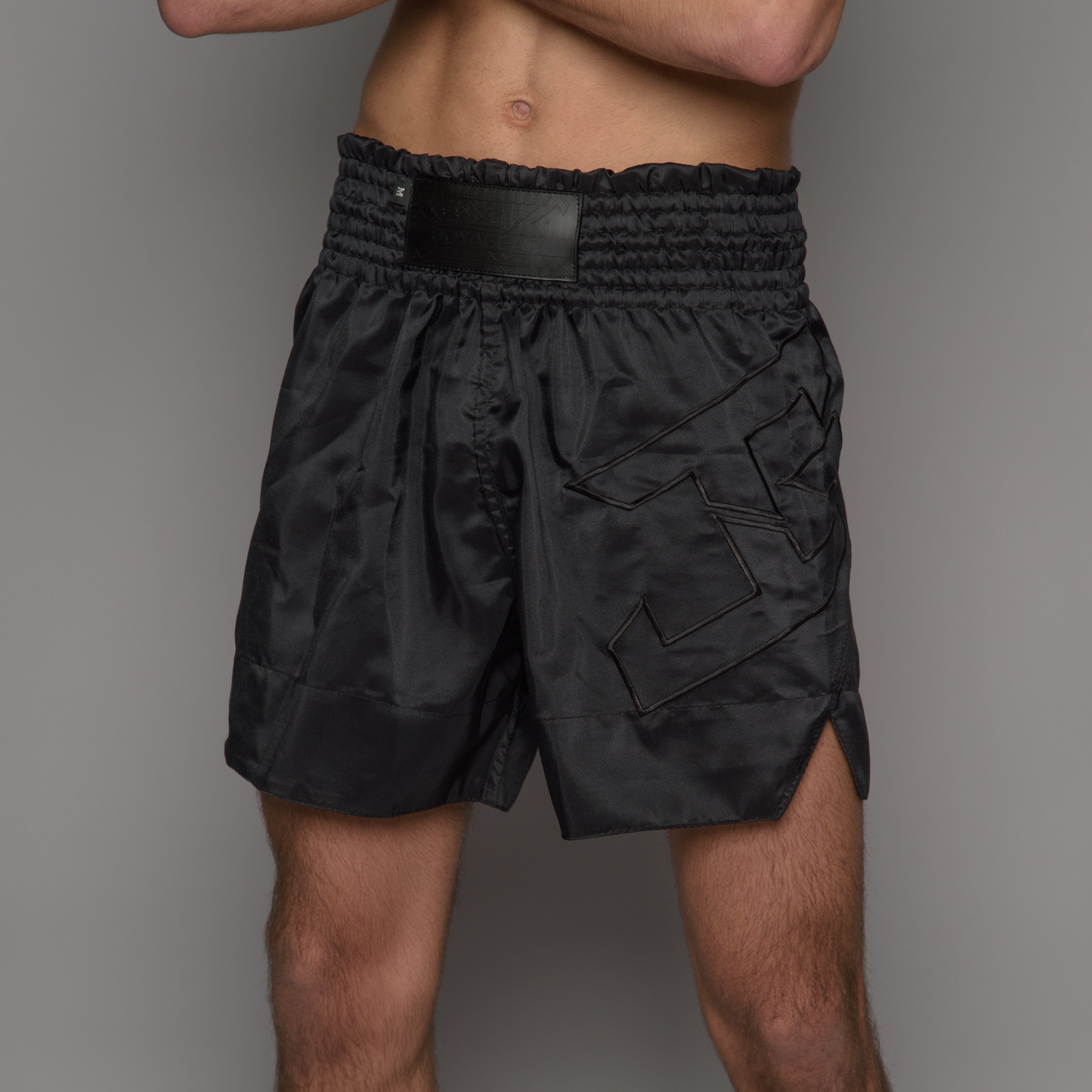 Joyagear Strike Kickboksbroek Heren Zwart/Zwart