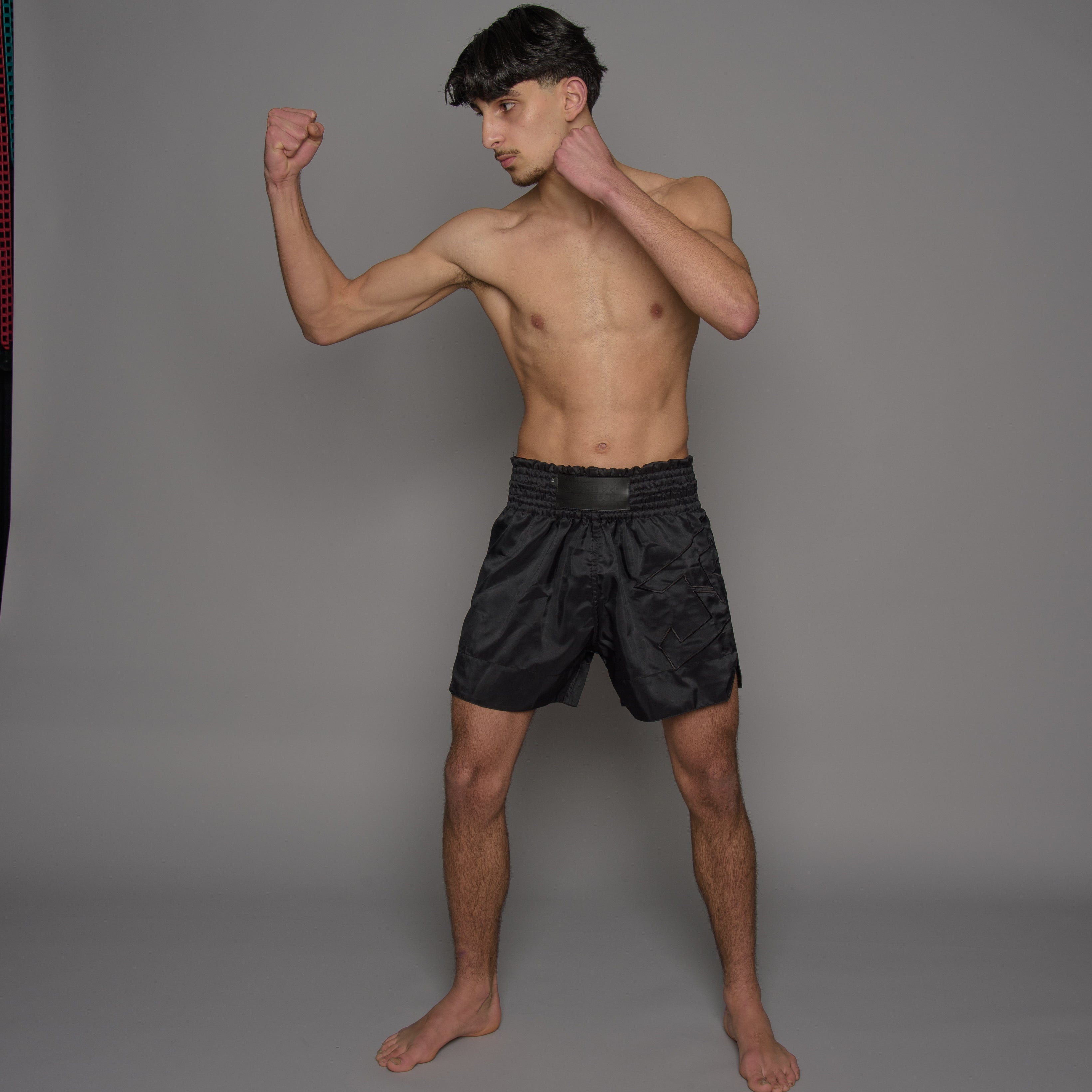 Joyagear Strike Kickboksbroek Heren Zwart/Zwart