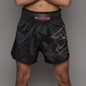 Joyagear Strike Kickboksbroek Heren Zwart/Roze