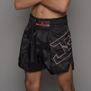 Joyagear Strike Kickboksbroek Heren Zwart/Roze