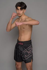 Joyagear Strike Kickboksbroek Heren Zwart/Roze