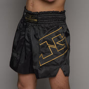 Joyagear Strike Kickboksbroek Heren Zwart/Goud