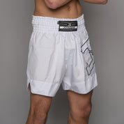 Joyagear Strike Kickboksbroek Heren Wit/Zwart