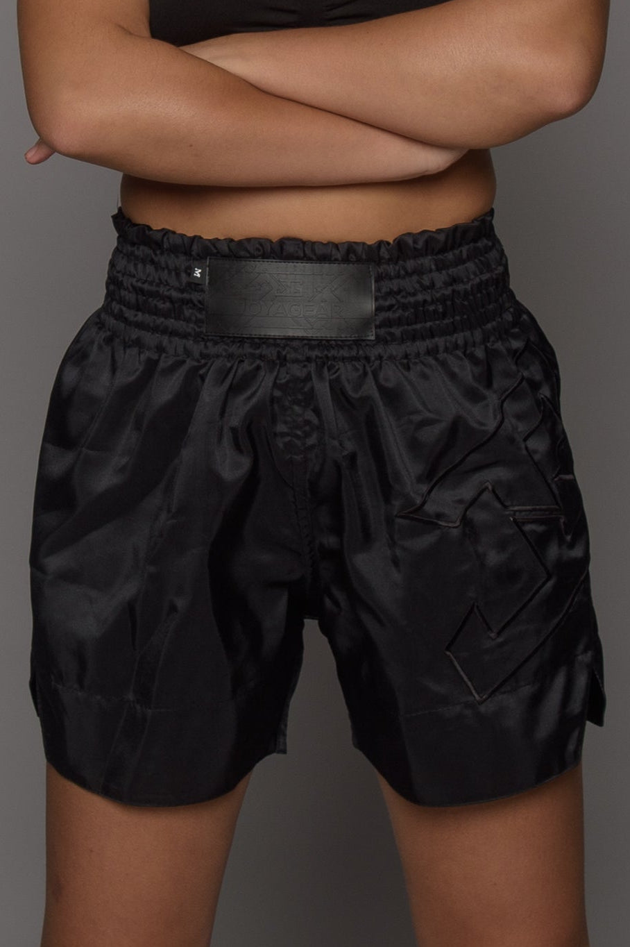 Joyagear Strike Kickboksbroek Dames Zwart/Zwart