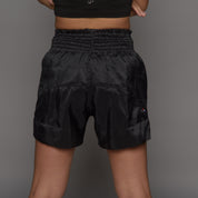 Joyagear Strike Kickboksbroek Dames Zwart/Zwart