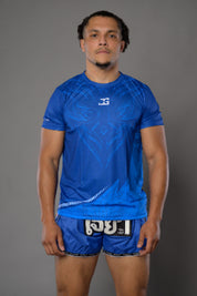 Joyagear Muay Thai Shirt Blauw