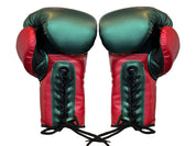 Joyagear "Mike's Gym" Boxing Gloves - Red/Green