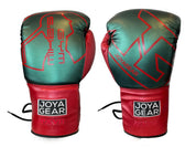 Joyagear "Mike's Gym" Boxing Gloves - Red/Green