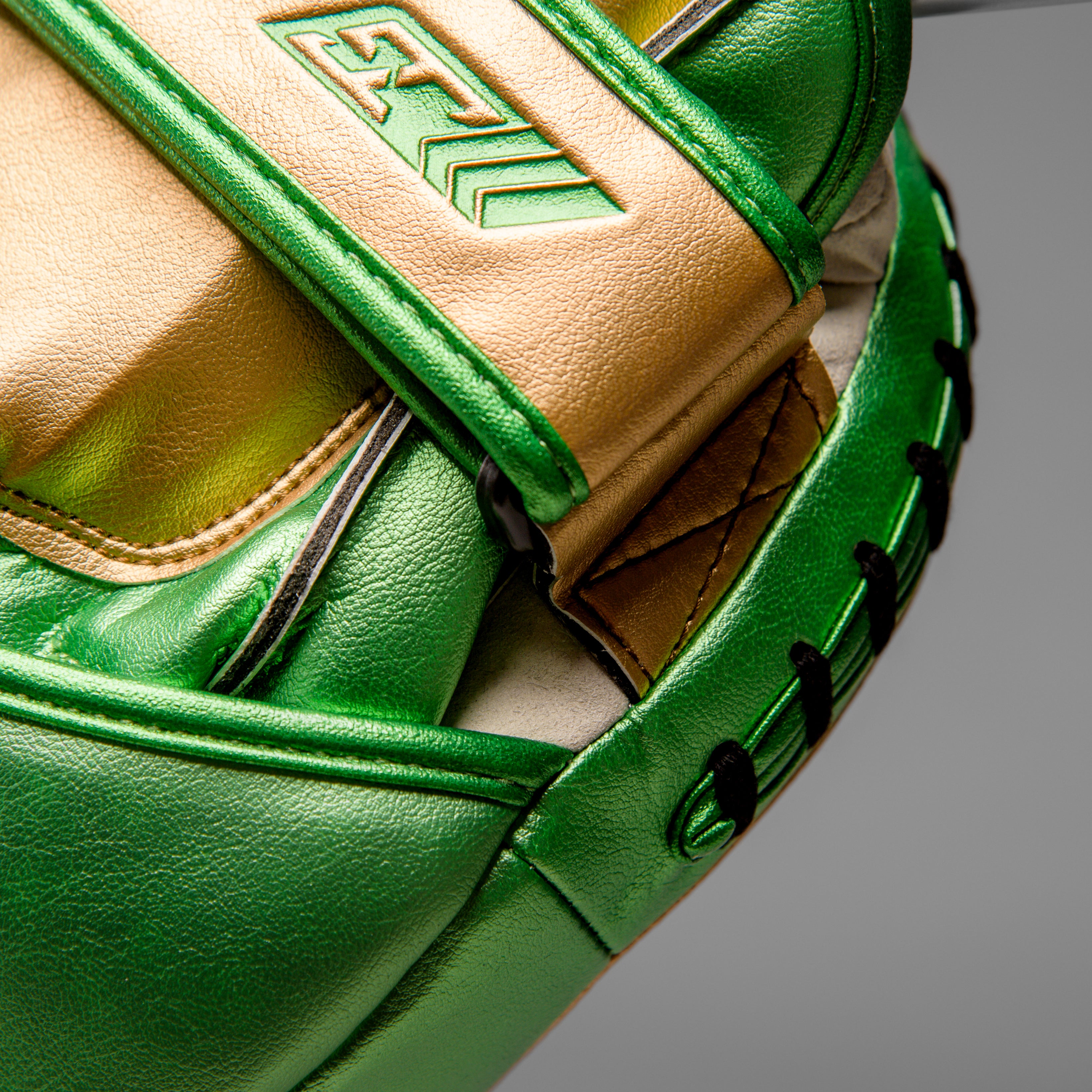Joyagear Performance CM100 Punching Mitts Green/Gold
