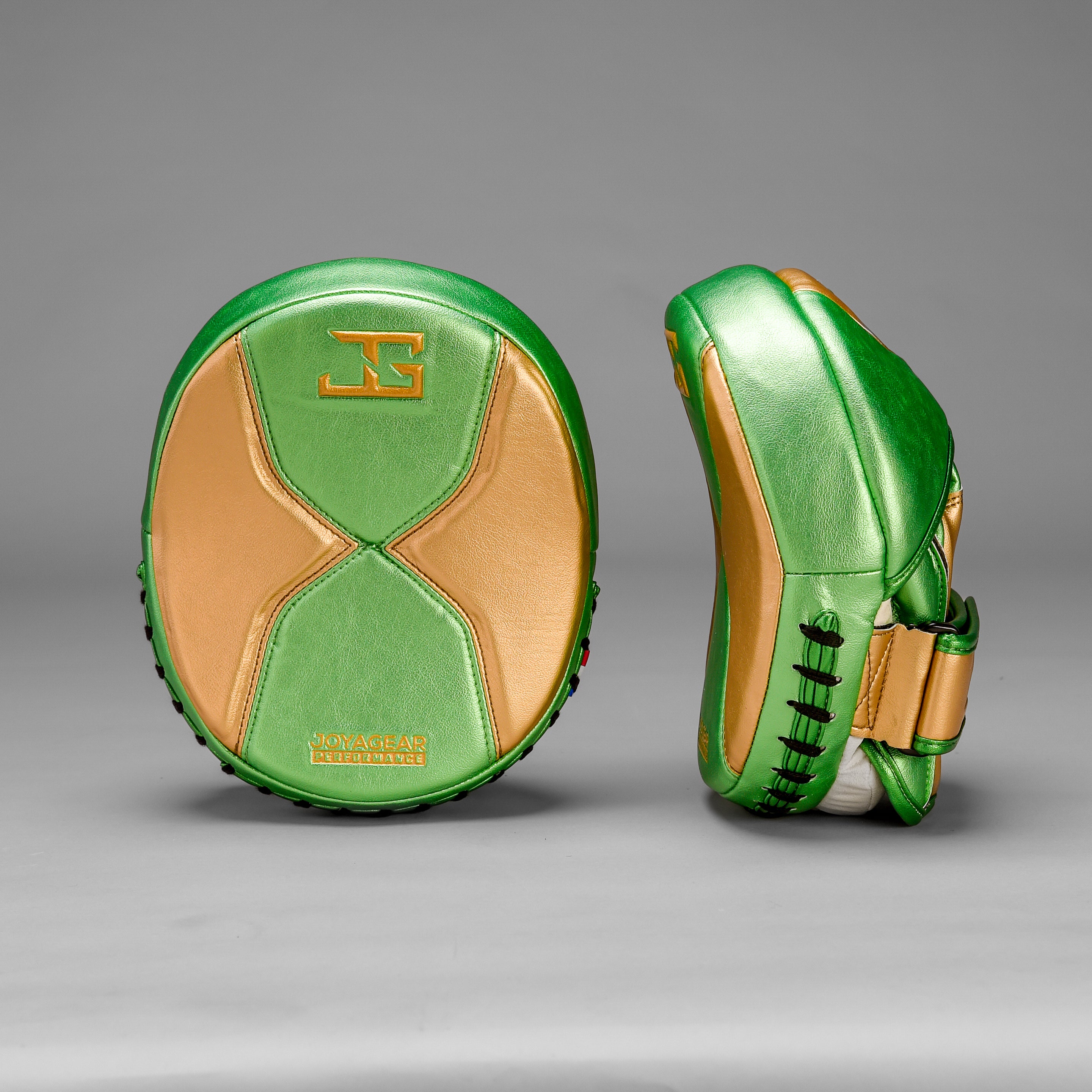 Joyagear Performance CM100 Punching Mitts Green/Gold