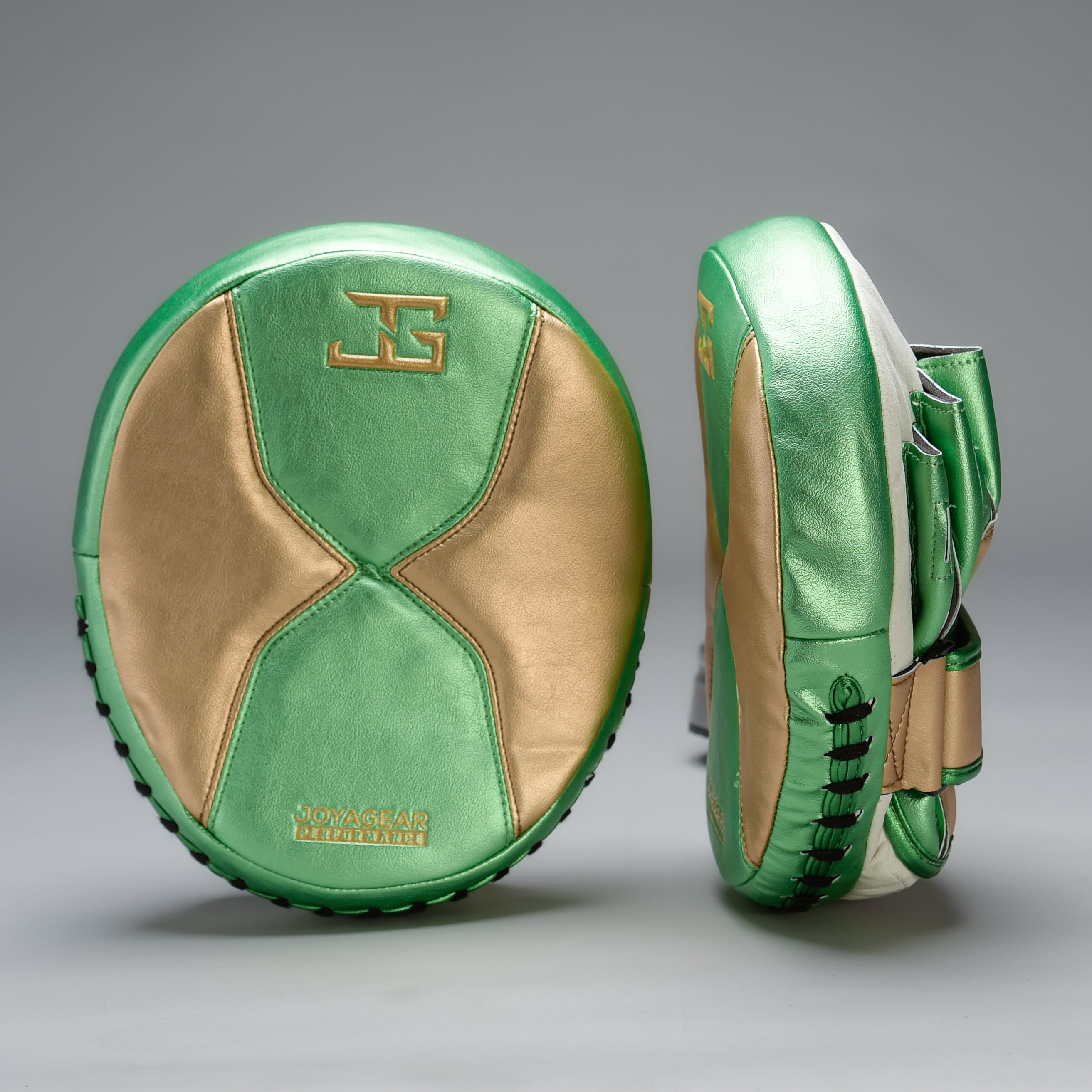 Joyagear Performance CM200 Punching Mitts Green/Gold