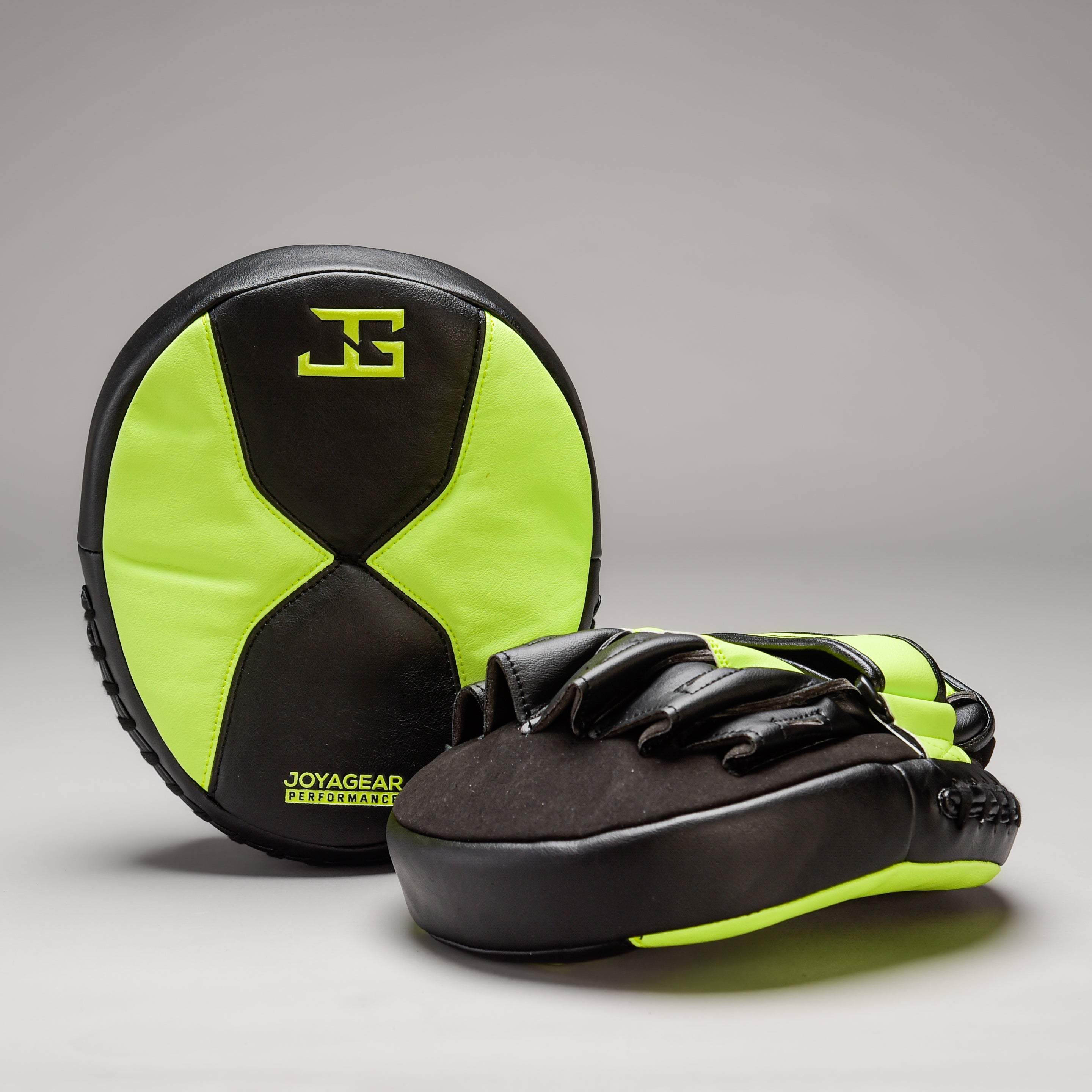 Joyagear Performance CM200 Punching Mitts Black/Lime
