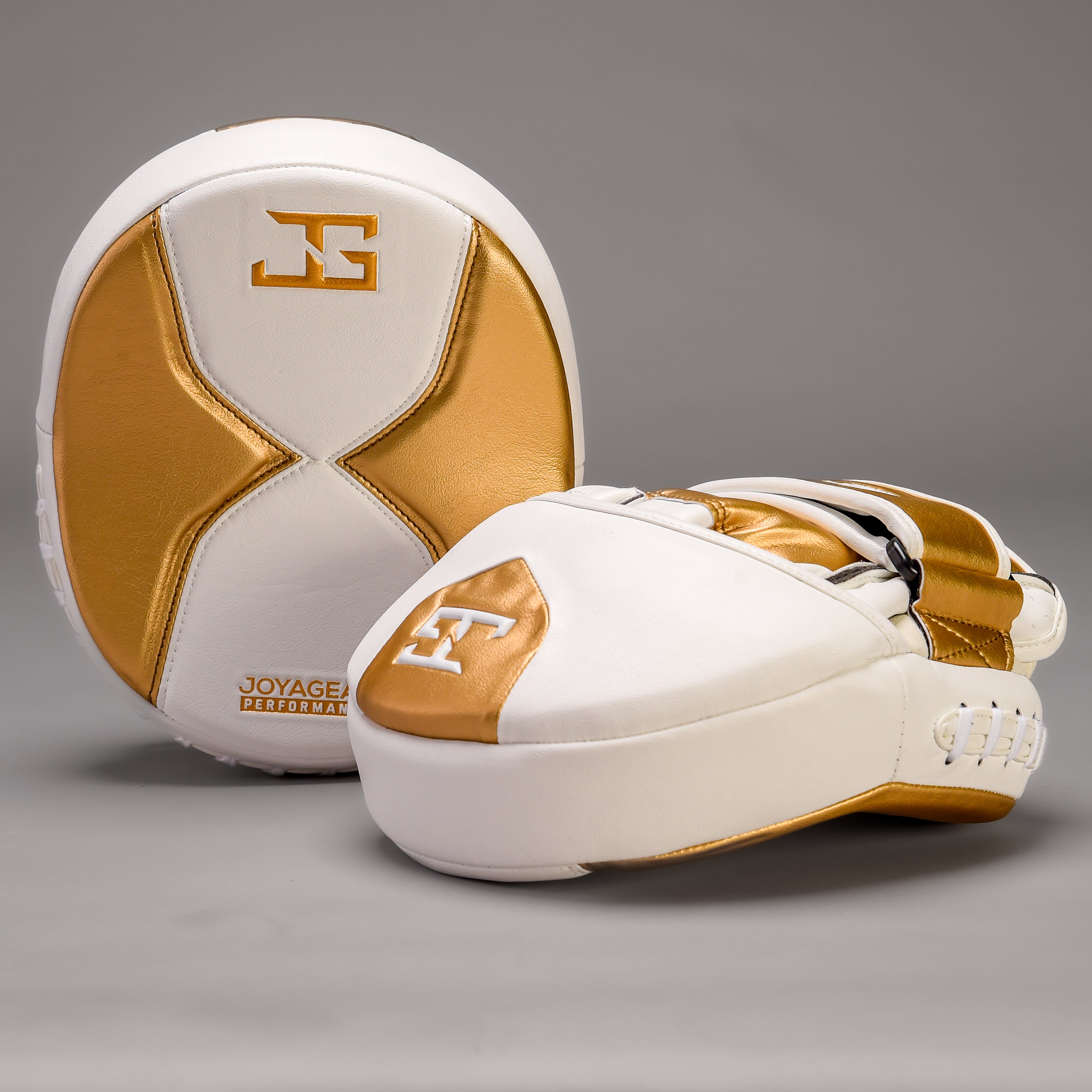 Joyagear Performance CM100 Punching Mitts White/Gold