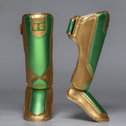 Joyagear Performance Shinguards Green/Gold