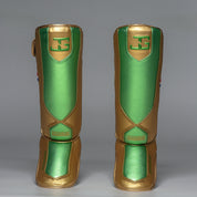 Joyagear Performance Shinguards Green/Gold