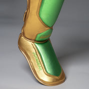 Joyagear Performance Shinguards Green/Gold