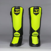 Joyagear Performance Scheenbeschermers Zwart/Limoengroen