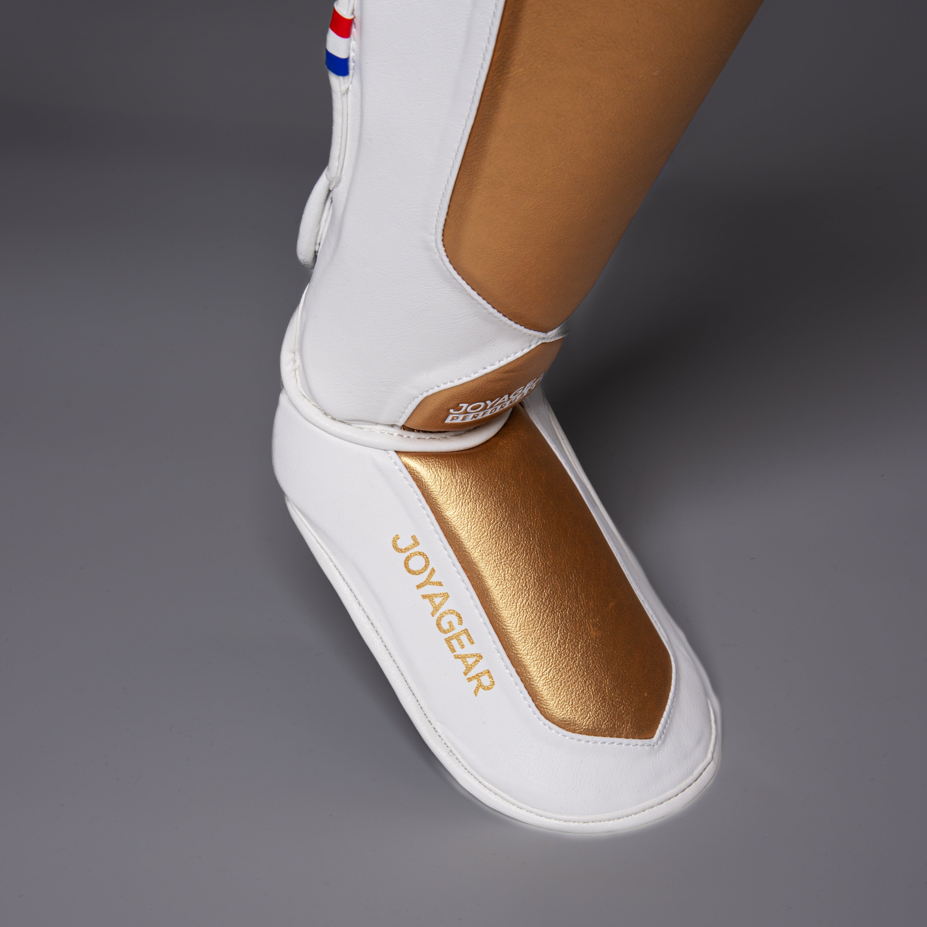 Joyagear Performance Scheenbeschermers Wit/Goud