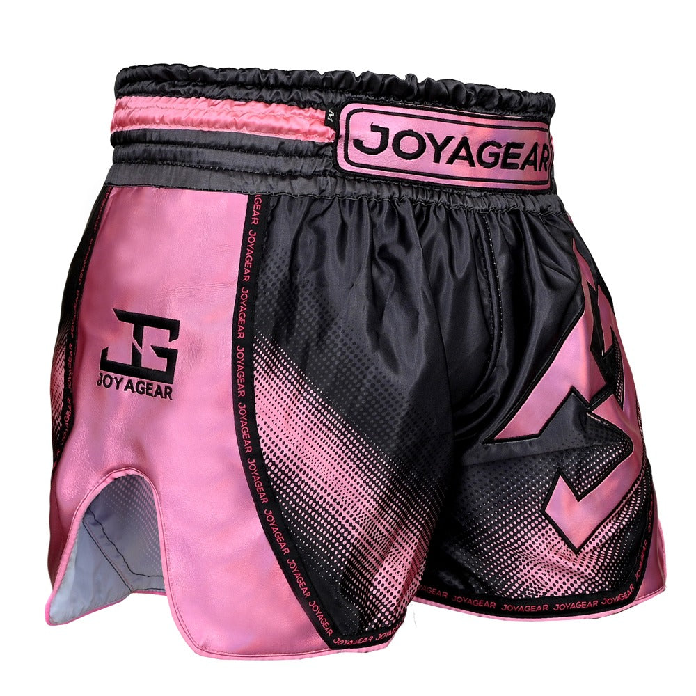 The Joyagear "Evolution" Kickboksbroek Reflectieve Roze