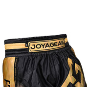 The Joyagear "Evolution" Kickboksbroek Reflectieve Goud