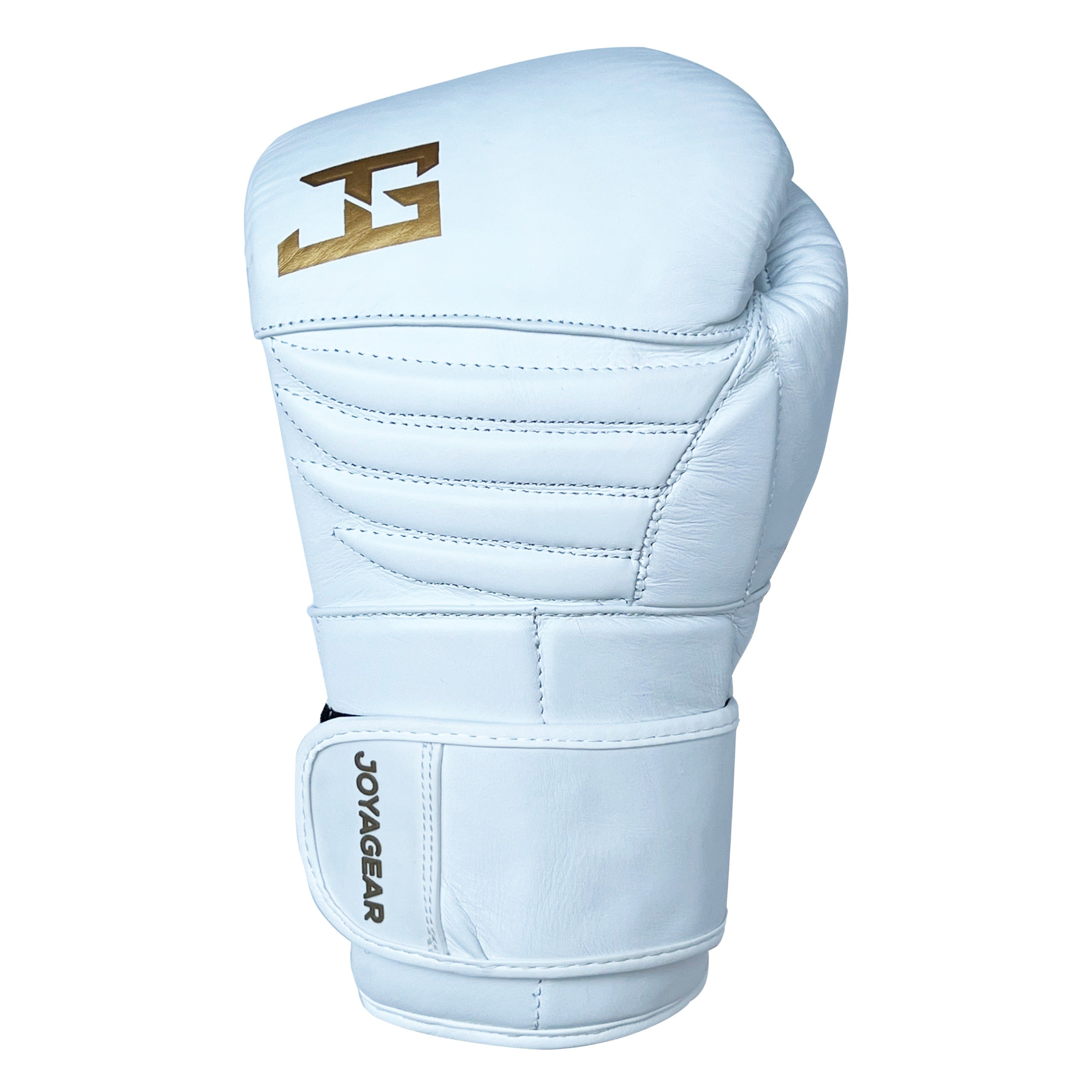 Joya Boxing Gloves 'White/Gold FALCON' Leather