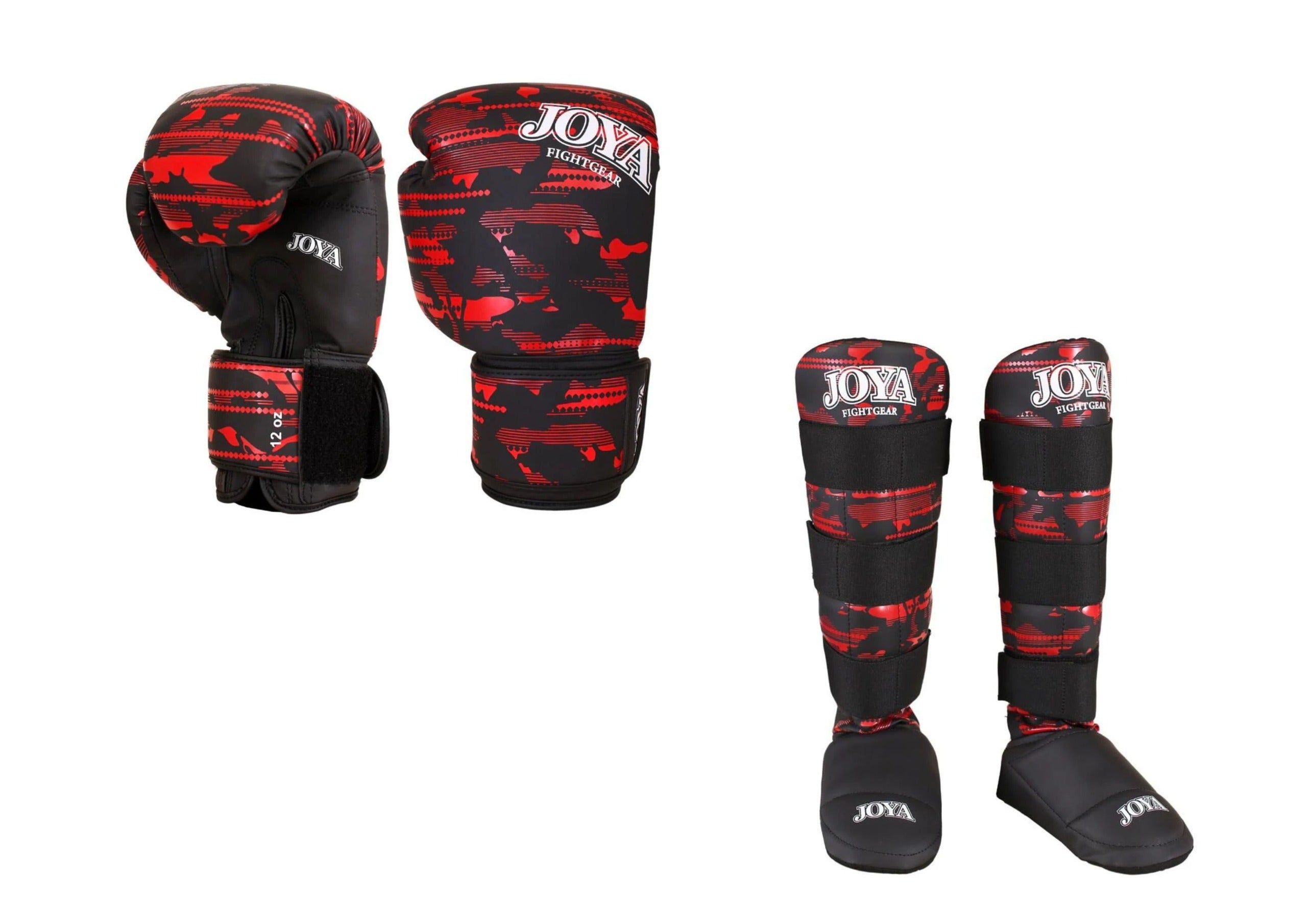 Joya Kinder Camo V2 Kickboks Set Rood