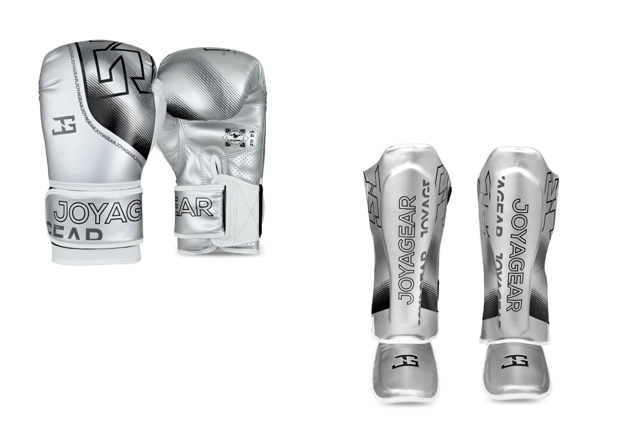 Joyagear Evolution Kickboks Set Zilver