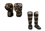 Joya Kinder Camo V2 Kickboks Set Goud